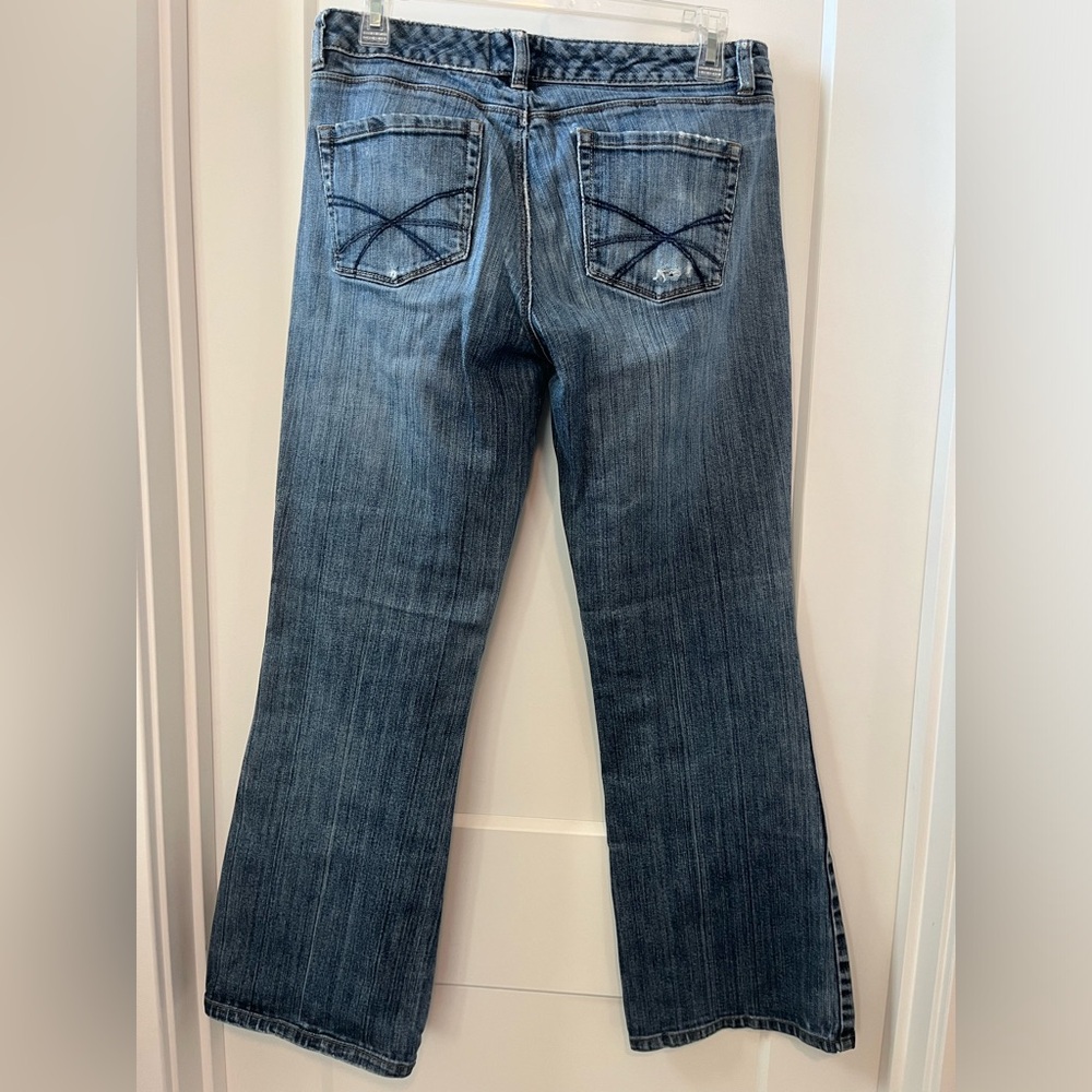 VINTAGE White House House Black Market Bootcut/Flare Jeans - Size 4R - Picture 2 of 6